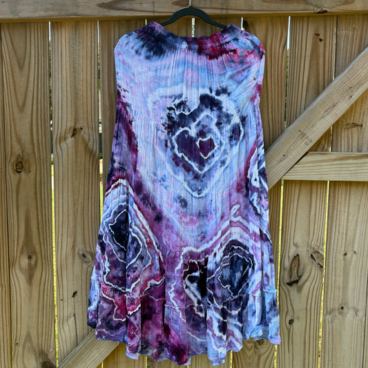 Take-Out Skirt | Small Purple – Hand-dyed Skirt for Women with Pockets