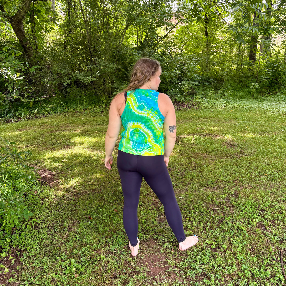 Women's Relaxed Full Length Cotton Tank Top | Hand-Dyed