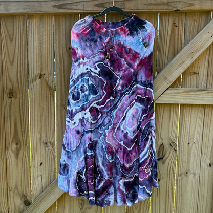 Take-Out Skirt | Small Purple – Hand-dyed Skirt for Women with Pockets