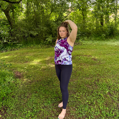 Women's Relaxed Full Length Cotton Tank Top | Hand-Dyed