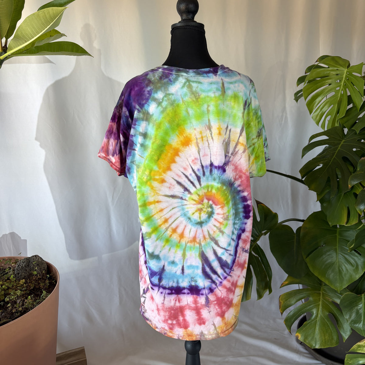 Rainbow Spiral T-shirt Tie Dye